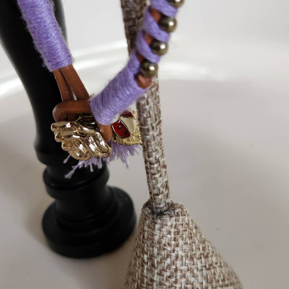 3 Nature Themed Cord Bracelets - Gold Tone Charms & Tassel - BFF, Sisters, Gift - Picture 5 of 10